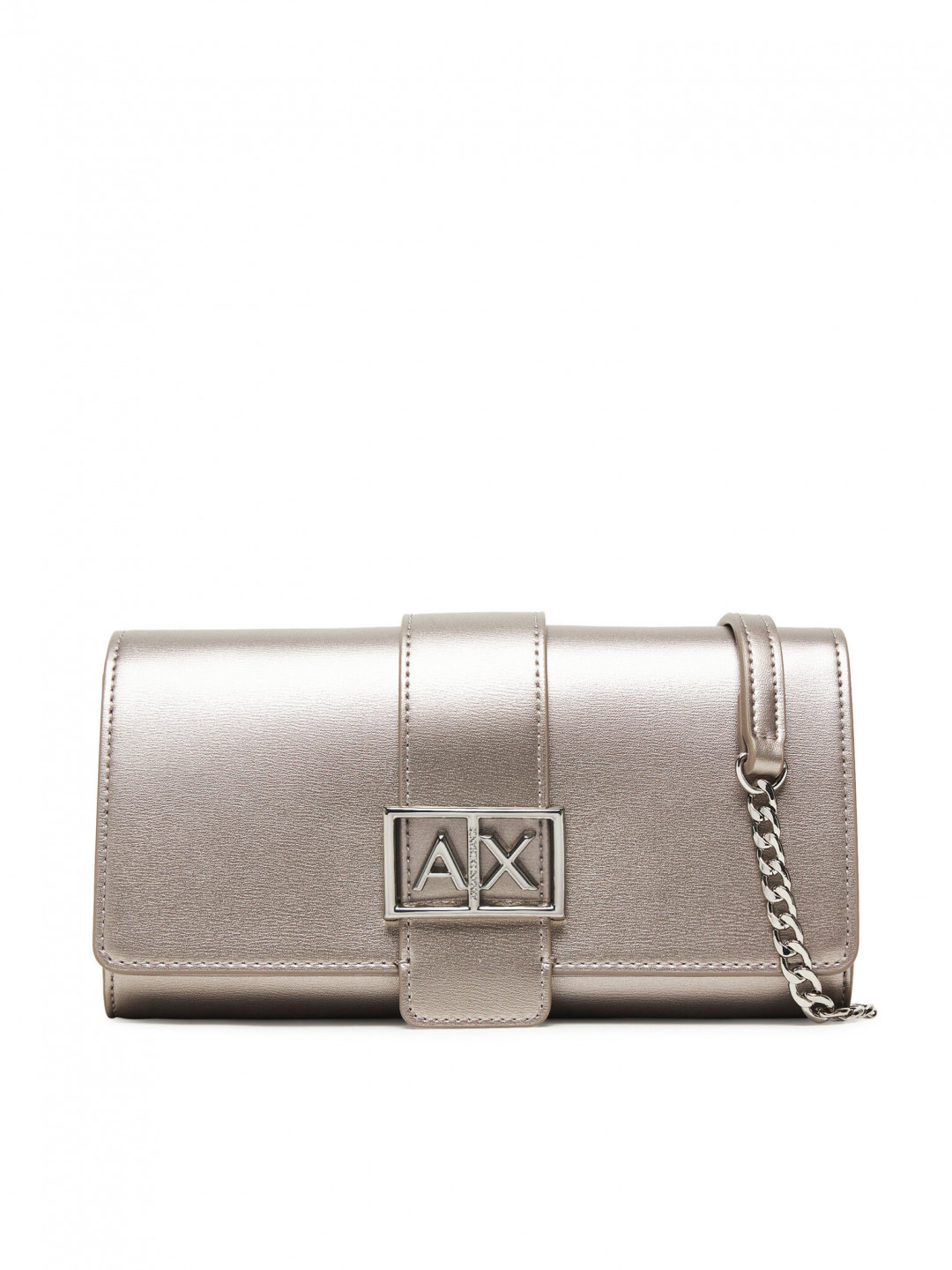 Armani Exchange Kabelka XW000358 AF12039 U8097 Stříbrná